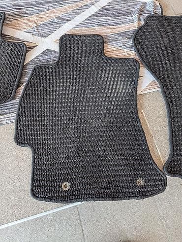 Аксессуары и тюнинг: Родные Ворсовые Полики Для салона Subaru, цвет - Черный, Новый, Самовывоз — 2