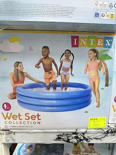 книги детям: Надувные детские бассейны Bestway и Intex — яркие модели для двора и — 6