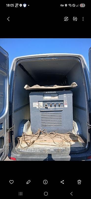 Инструменты: Компрессор Для чистки, Дизельный, Винтовой, Б/у — 5