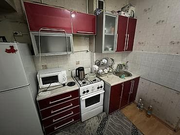 кухонные уголки цены: Кухонный гарнитур, Б/у, цвет - Красный — 2