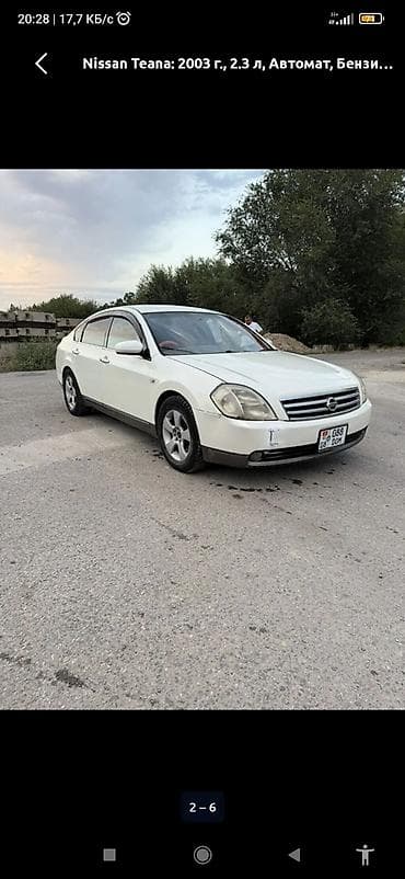 продаю виш: Nissan Teana: 2003 г., 2.3 л, Автомат, Бензин, Седан — 2