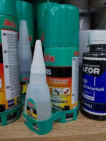 Суперклей: Akfix, Для дерева, В аэрозольном баллоне — 1