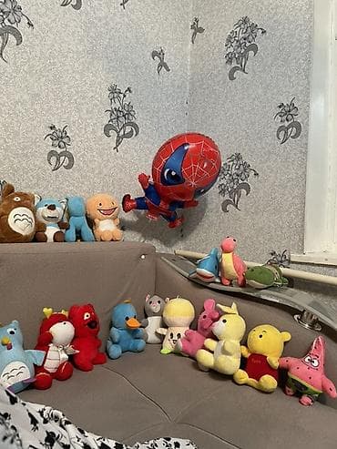 toy: Плюшевые и мягкие игрушки – набор. Состав набора (по фото): - — 1