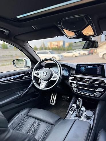 гольф руль: BMW 5 series: 2020 г., 2 л, Автомат, Дизель, Седан — 10