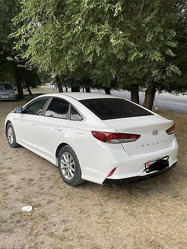 Транспорт: Hyundai Sonata: 2018 г., Автомат, Седан — 1