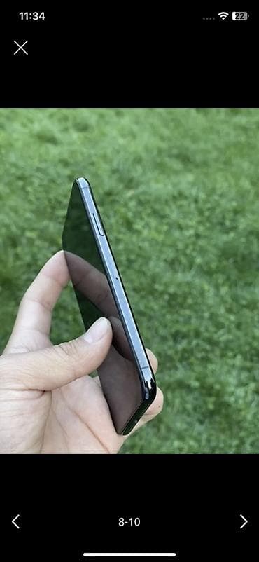 iphone 7s plus: IPhone X, Б/у, 256 ГБ, Black Titanium, 100 % — 8