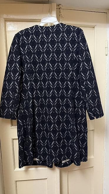 тренч плащ мужской: Кардиган, Трикотаж, Средняя модель, Осень-весна, С карманами — 5