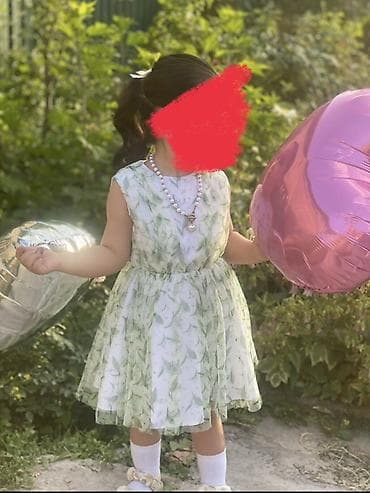 волейбольный форма: Детское платье, цвет - Зеленый — 1