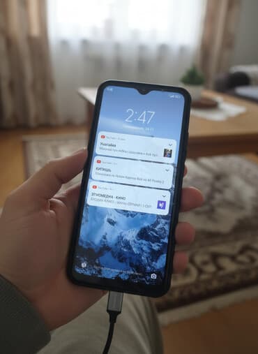 Redmi, Redmi 9, Б/у, 64 ГБ, цвет - Черный, 2 SIM