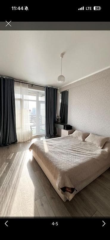flat osh: 3 комнаты, 75 м², Вефа ТЦ Элитка, 10 этаж, Евроремонт — 2