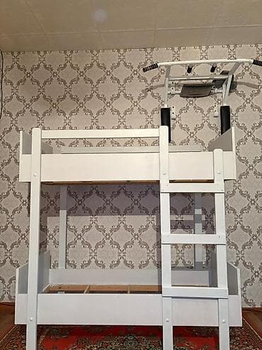 двухъярусные кровати бишкек: Двухъярусная детская кровать с лестницей. 🚨🚨Срочно срочно цена 4000т — 1