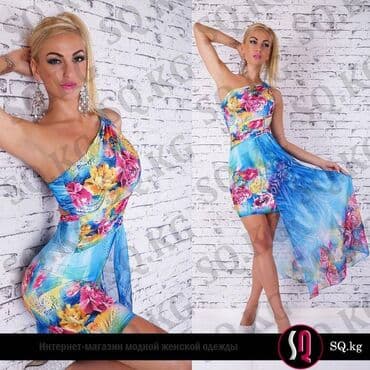 национальные украшения бишкек: Вечернее платье, Коктейльное, Короткая модель, Без рукавов, Открытая спина, S, M, L — 5