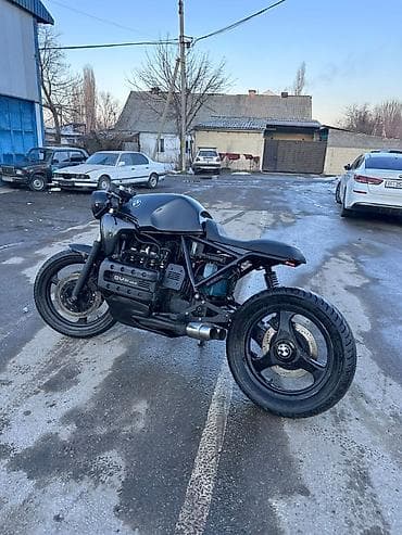 racer: Кастом-кафе рейсер на базе BMW K100 (рядная «плитка» K‑серии) — 9