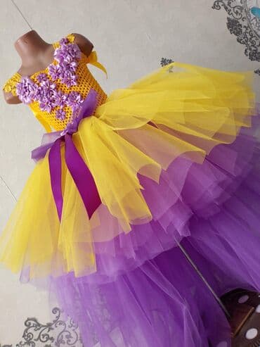 кыргызские национальные платья для девочек: Детское платье — 10