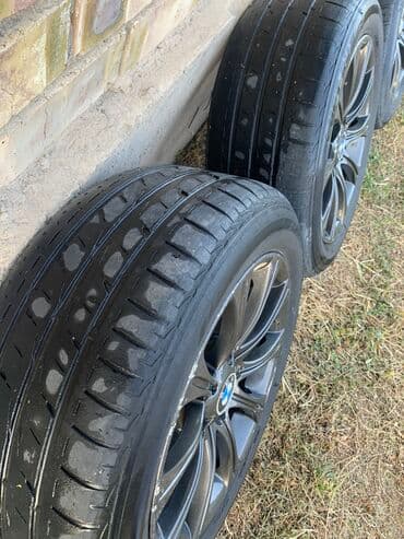 диски на е34: Дөңгөлөктөр монтажда R 17, Колдонулган — 5