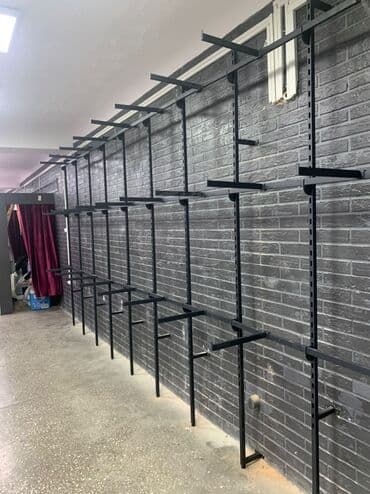 оборудование для магазина бу: Универсальные стеллажи стойки с перфорацией что позволят менять высоту — 2