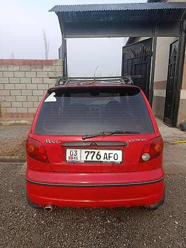 мтз бишкек: Daewoo Matiz: 2009 г., 0.8 л, Кол менен иштөөчү, Бензин, Хетчбек — 4