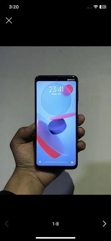 alcatel 1010d: Redmi, Redmi Note 9 Pro, Б/у, 64 ГБ, цвет - Синий, 2 SIM — 1