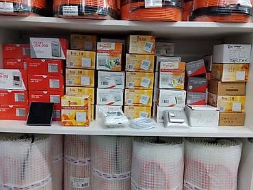 Тёплый пол (кабельные маты) и терморегуляторы - Нагревательные маты в