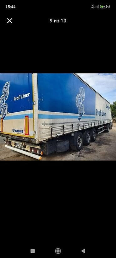 купить прицеп камаз б у самосвал: Прицеп, Krone, Шторный — 4