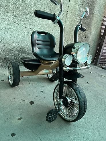 fixed gear: Детский комплект для активных прогулок: трехколёсный велосипед в стиле — 2