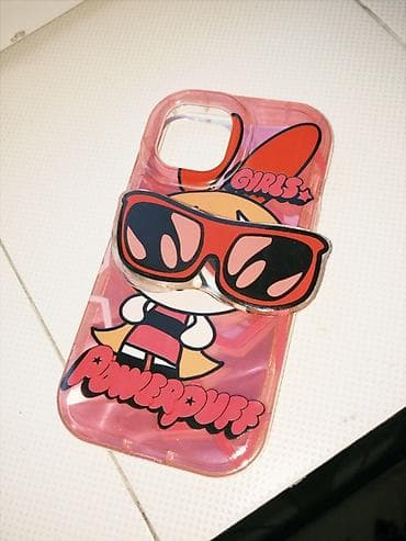 Чехол для iPhone с персонажем Powerpuff Girls (Блоссом) -