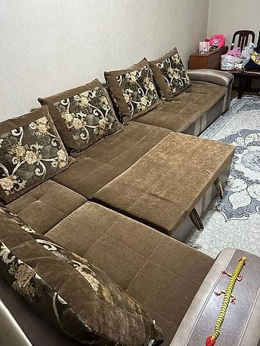 спалны диван: Угловой диван, Раскладной — 4