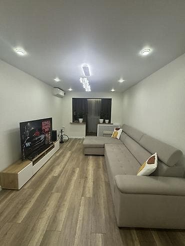 сдается кушетка ошский рынок: 2 комнаты, 49 м², 104 серия, 4 этаж, Евроремонт — 1