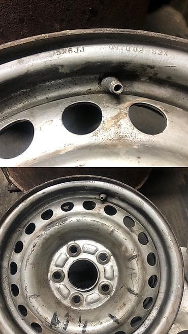 Шиналар: Дисктер R 15 Комплект, тешиктери - 5, Колдонулган — 3