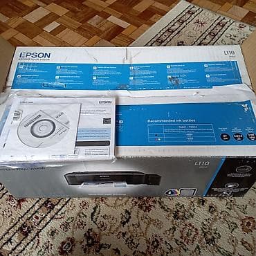 Принтеры: Epson L110 — струйный фотопринтер с оригинальной системой непрерывной — 6