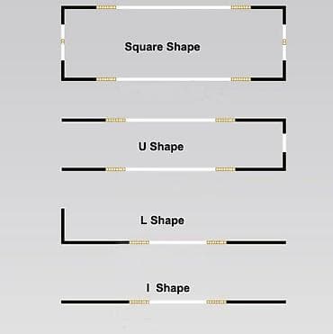 solutions third edition: Линейная магнитная система освещения 48V для потолка/стены - — 5