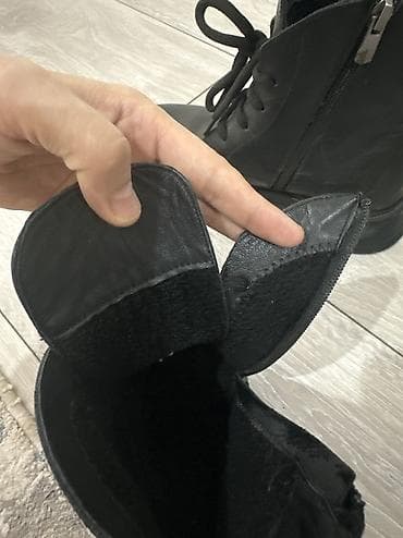 обувь 31: Мужские ботинки, 38, Philipp Plein, Б/у, цвет - Черный — 5