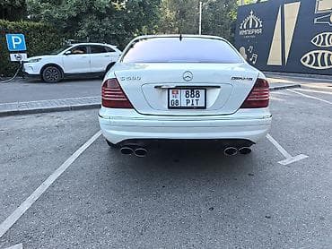 нур мото: Mercedes-Benz S-Class: 2002 г., 5 л, Автомат, Бензин, Седан — 4