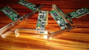 Продаются сетевые карты 100мбит/с. кол-во 5шт. (г. Каракол) только at lalafo.kg Продаются сетевые карты 100мбит/с. кол-во 5шт. (г. Каракол) только