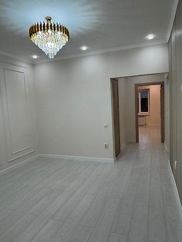 120: 2 комнаты, 54 м², Кок-Жар мкр 106 серия, 9 этаж, Дизайнерский ремонт — 9