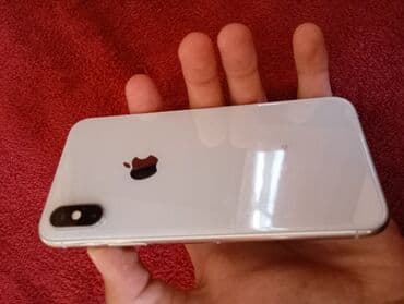 айфон х: IPhone X, Колдонулган, 256 ГБ, Ак, Коргоочу айнек, Каптама, 50 % — 3