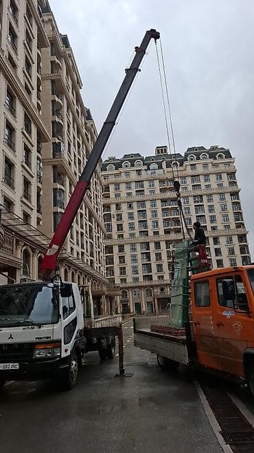 бортер: Услуги манипулятора и автокрана Бишкек - Подача и монтаж грузов на — 3