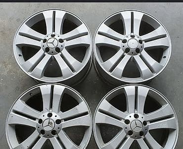 мерседес 210 2 2: Куйма Дисктер R 19 Mercedes-Benz, Комплект, тешиктери - 5, Колдонулган — 2