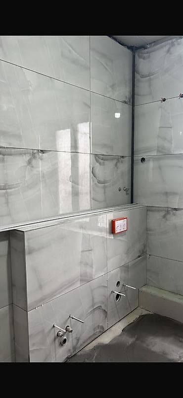 ремонт скважин: Отделка ванных комнат и санузлов «под ключ» - Укладка крупноформатной — 4