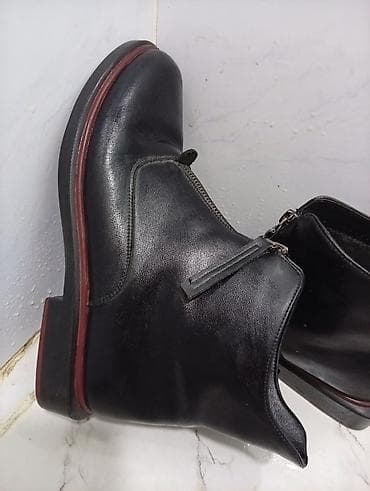 Сапоги: Женские полусапожки, размер 38, но большемерка, подходит на 39 - — 1