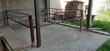 Металлический забор, Другой материал, Без отделки, Покраска забора