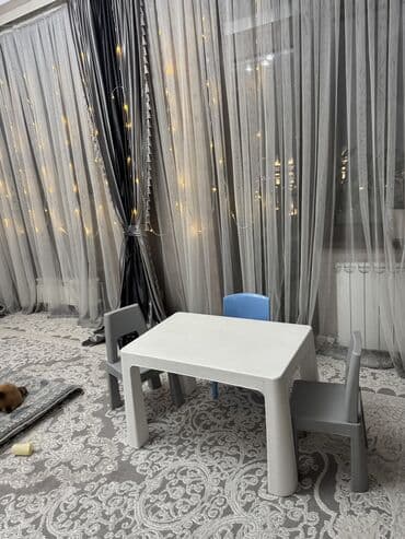 продаю шифонер бу: Комплект детского стола и стула, Б/у, Самовывоз, Платная доставка — 2
