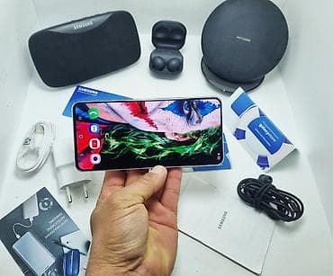 продажа телефоны: Samsung Galaxy S21, Б/у, 256 ГБ, цвет - Белый, 1 SIM, eSIM — 10