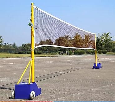 топ валейбол: Переносная волейбольная стойка с сеткой для улицы и зала - Мобильная — 1