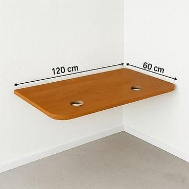 Столешница из МДФ, размер 120 см х 60 см, фаска, толщина 3