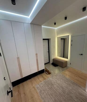 суточны квартира ош: 1 комната, Душевая кабина, Постельное белье, Кондиционер — 2