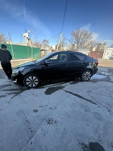 audi a4: Kia Rio: 2014 г., 1.6 л, Автомат, Бензин, Седан — 5
