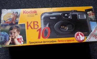 раритетный фотоаппарат: Фотоаппарат Кодак КВ10,пленочный,на батарейках, почти не — 2