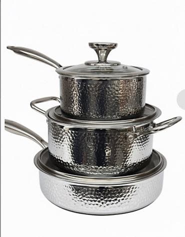 marvel legends: Набор кухонной посуды из нержавеющей стали, 3 предмета (Premium — 1