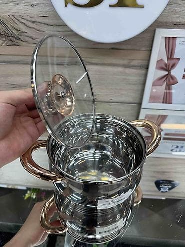 silver kitchen: Кастрюля Haus Roland 17 см - Материал: нержавеющая сталь — 2